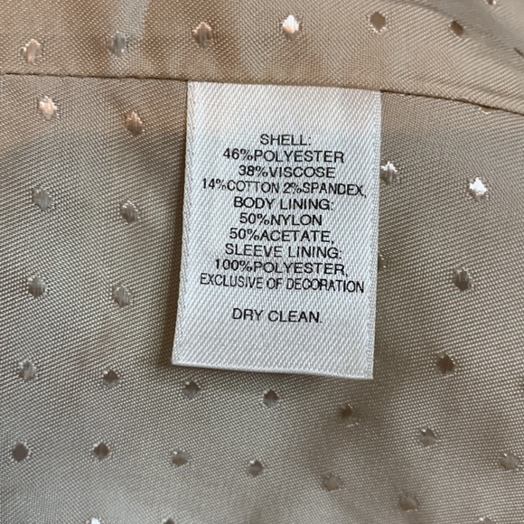 WHBM short peplum jacket - Picture 5 of 8